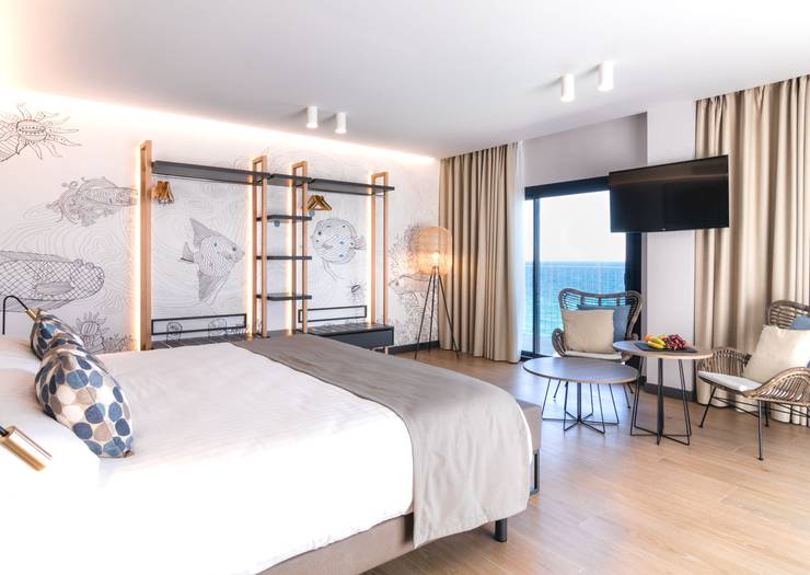 Junior suite mediterránea Hotel Cap Negret Altea, Alicante